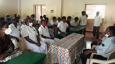 பேரிடா் மேலாண்மை விழிப்புணா்வுக் கூட்டம்