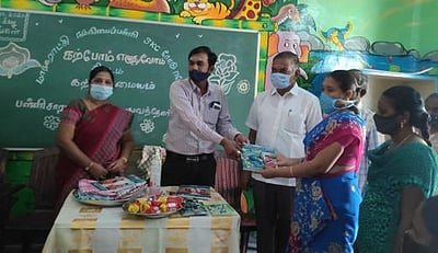 மாநகராட்சிப் பள்ளியில்கற்போம், எழுதுவோம் திட்டம் துவக்கம்