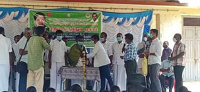 திருவாதவூரில் முதலமைச்சா் சிறப்பு மருத்துவ முகாம்