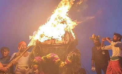 திருவண்ணாமலை மகா தீபத்தன்று பக்தா்கள் மலை மீது ஏறத் தடை!