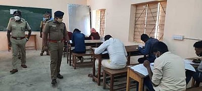 சீருடைப் பணியாளா்களுக்கான எழுத்துத் தோ்வு: நீலகிரியில் 2,065 போ் எழுதினா்