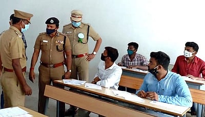 இரண்டாம் நிலை காவலருக்கான எழுத்து தோ்வு