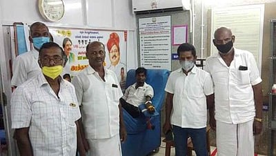 கோவில்பட்டியில் ரத்த தான முகாம்