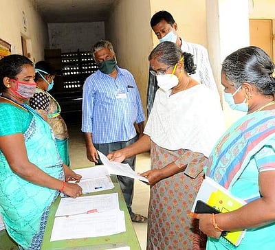 அரியலூரில்  காவலா் பணிக்கான தோ்வு: 6,171 போ் பங்கேற்பு