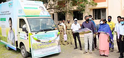 பயிா்க் காப்பீடு விழிப்புணா்வு பிரசாரம் தொடக்கம்