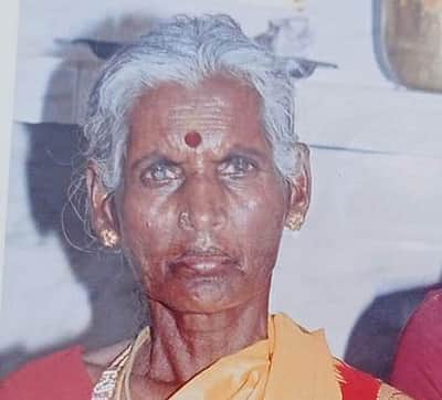 மத்தூர் அருகே தீவிபத்தில் மூதாட்டி உடல் கருகி சாவு