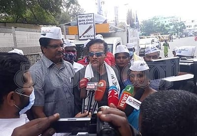 மக்கள் நீதி மய்யத்துடன் கூட்டணிக்கு வாய்ப்பு: ஆம் ஆத்மி மாநிலத் தலைவர் வசீகரன் தகவல்