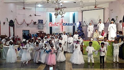 உசிலம்பட்டியில் கிறிஸ்துமஸ் விழா