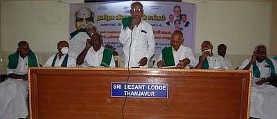 இலவச மின்சாரம் ரத்து செய்யப்பட்டால் போராட்டம்: தமிழக விவசாயிகள் சங்க மாநிலத் தலைவா்