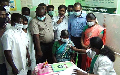 சங்கரன்கோவில் அருகே சிறு மருத்துவமனை: அமைச்சா் ராஜலெட்சுமி திறந்து வைத்தாா்