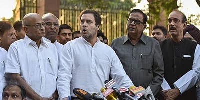 தில்லியில் ராகுல்காந்தி தலைமையில் பேரணி