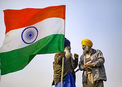 கனடா திரும்பாமல் விவசாயிகளின் போராட்டத்தில் ஈடுபடும் தொழிலதிபர்