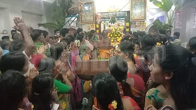 ஊத்தங்கரை ஸ்ரீ வெங்கட்ரமணா கோவிலில் சொர்க்க வாசல் திறப்பு