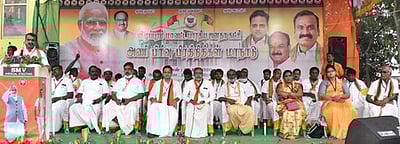 தமிழகத்தில் பாஜக கூட்டணி ஆட்சி அமையும்: எல்.முருகன்