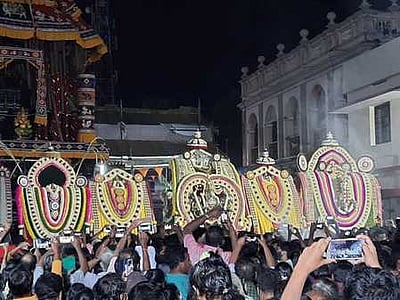 மாா்கழி பெருந்திருவிழா: சுசீந்திரம் கோயிலில் இன்று (டிச.29) தேரோட்டம்