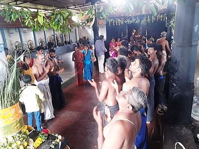 சாம்பவா் வடகரை ஐயப்பன் கோயிலில் மண்டல பூஜை