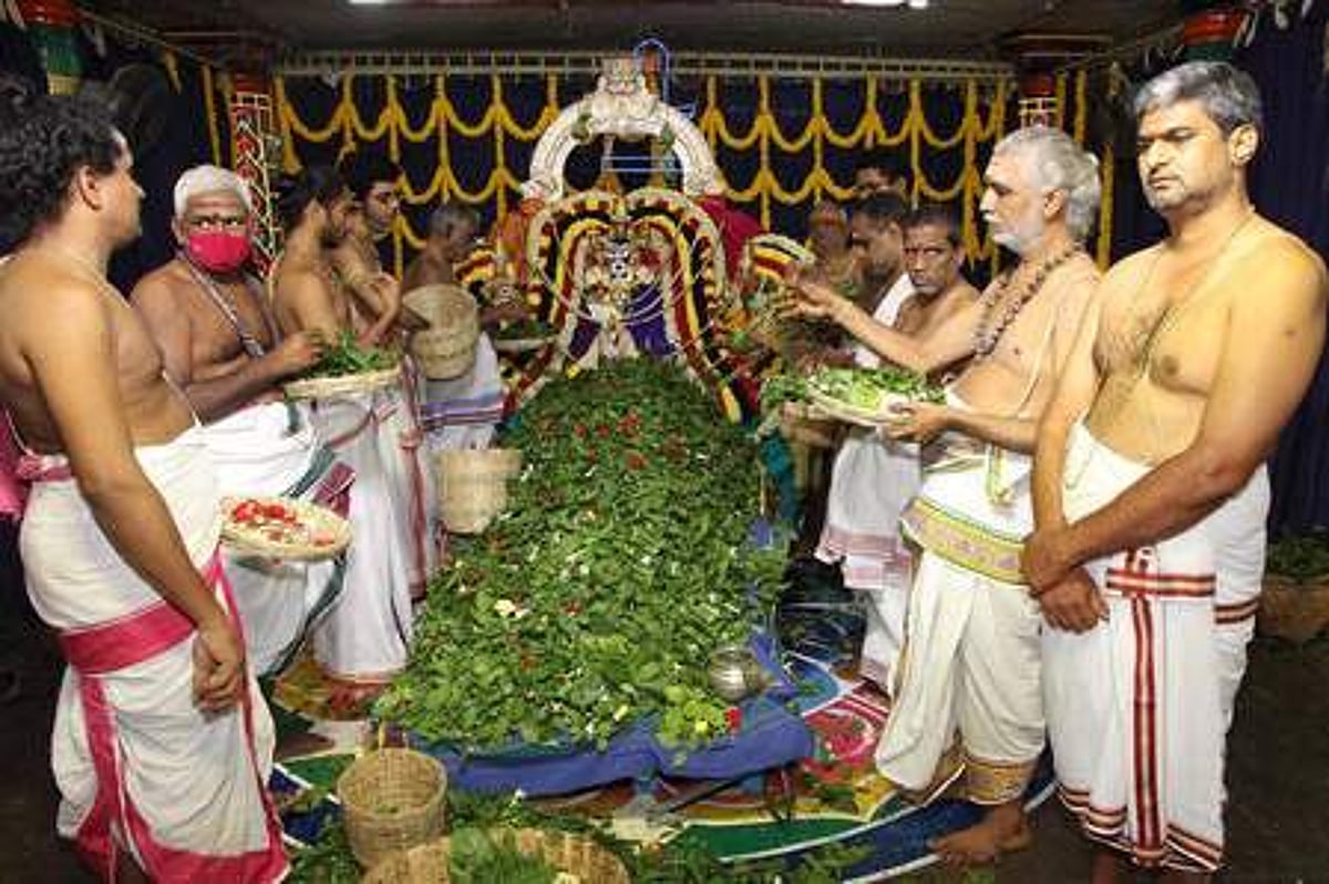 திருப்பதியில் உமா மகேஸ்வர பூஜை