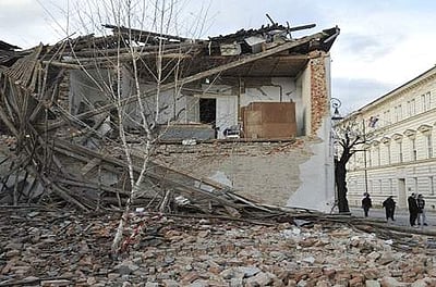 குரோஷியாவில் சக்திவாய்ந்த நிலநடுக்கம்: 7 பேர் பலி 