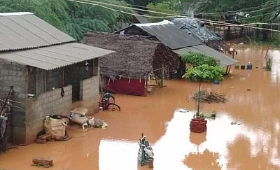 அரியலூர் மாவட்டத்தில் தொடர் மழை: சம்பா பயிர்கள் மூழ்கின, பொதுமக்கள் சாலை மறியல்