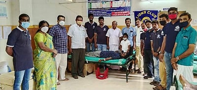 மூலனூர் அரசு ஆரம்ப சுகாதார நிலையத்தில் ரத்ததான முகாம் 