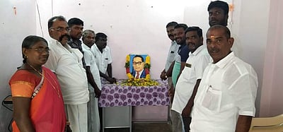 சாத்தான்குளம் நகர காங்கிரஸ் கமிட்டி சார்பில் அம்பேத்கர் நினைவு நாள் அனுசரிப்பு