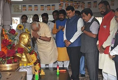 அம்பேத்கரின் எண்ணங்களும் லட்சியங்களும் கோடிக்கணக்கானவர்களுக்கு பலத்தை தருகிறது: மோடி 