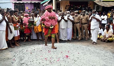 சின்ன மாரியம்மன் கோயில் குண்டம் திருவிழா