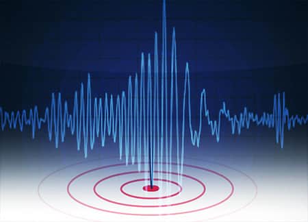 Two earthquakes 