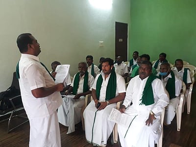 புதிய வேளாண் சட்டங்களைத் திரும்பப் பெற தமிழக விவசாயிகள் சங்கம் வலியுறுத்தல்