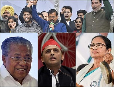 அரியணை ஏறும் அரவிந்த் கேஜரிவால்: குவியும் வாழ்த்துகள்