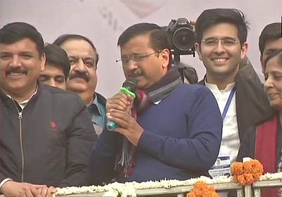 'எங்கள் வெற்றியல்ல; தில்லி மக்களின் வெற்றி' - தொண்டர்கள் மத்தியில் கேஜரிவால் பேச்சு