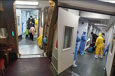 வூஹானில் இருந்து 323 இந்தியப் பயணிகளுடன் புறப்பட்ட 2ஆவது ஏர்-இந்தியா விமானம்