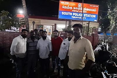 பிரியாணி அண்டாவிற்கு பாதுகாப்பு கேட்டு காவல் நிலையத்தில் மனு