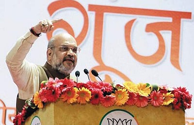 கேஜரிவாலின் சவாலுக்குத் தயார், நேரத்தையும் இடத்தையும் சொல்லுங்கள்: அமித் ஷா