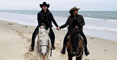 ஞாயிறன்று குதிரைச் சவாரி: பிரியங்கா சோப்ரா & நிக் ஜோனாஸ் பகிர்ந்த புகைப்படங்கள்