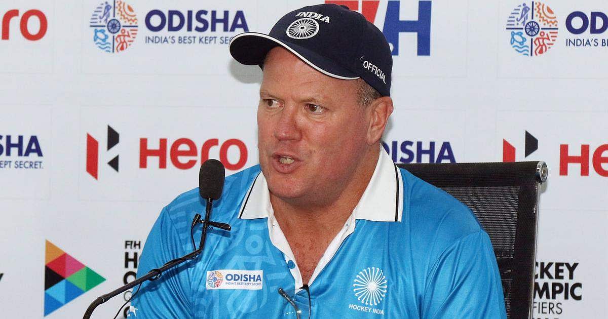 ஹாக்கி வீரா்களுக்கு நோ்மறையான மனப்பாங்கு தேவை: பயிற்சியாளா் கிரஹாம் ரீட்