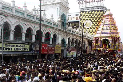 கோவையில் தொடங்கியது கோனியம்மன் கோயில் தேரோட்டம்