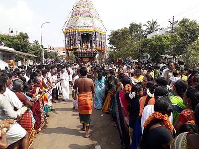 வேதாரண்யம் வேதாரண்யேசுவரர் கோயில் மாசிமக தேரோட்டம்