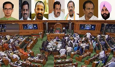 காங்கிரஸ் எம்பி-க்கள் இடைநீக்கம்: மக்களவைத் தலைவர் தலைமையில் குழு அமைப்பு