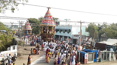 விழுப்புரம் மாவட்டம் வீரட்டானேஸ்வரர் கோயில் மாசிமக தேரோட்டம்