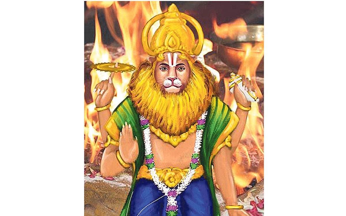 பானகம் குடிக்கும் அதிசய நரசிம்மர் கோயில்!