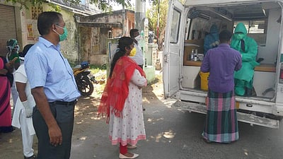 விழுப்புரத்தில் விரைவு பரிசோதனை கருவி மூலம் சோதனை தொடக்கம்