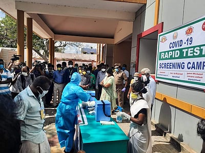 நெல்லைக்கு 1000 விரைவு பரிசோதனை கருவிகள் வருகை: கரோனா பரிசோதனை தொடக்கம்