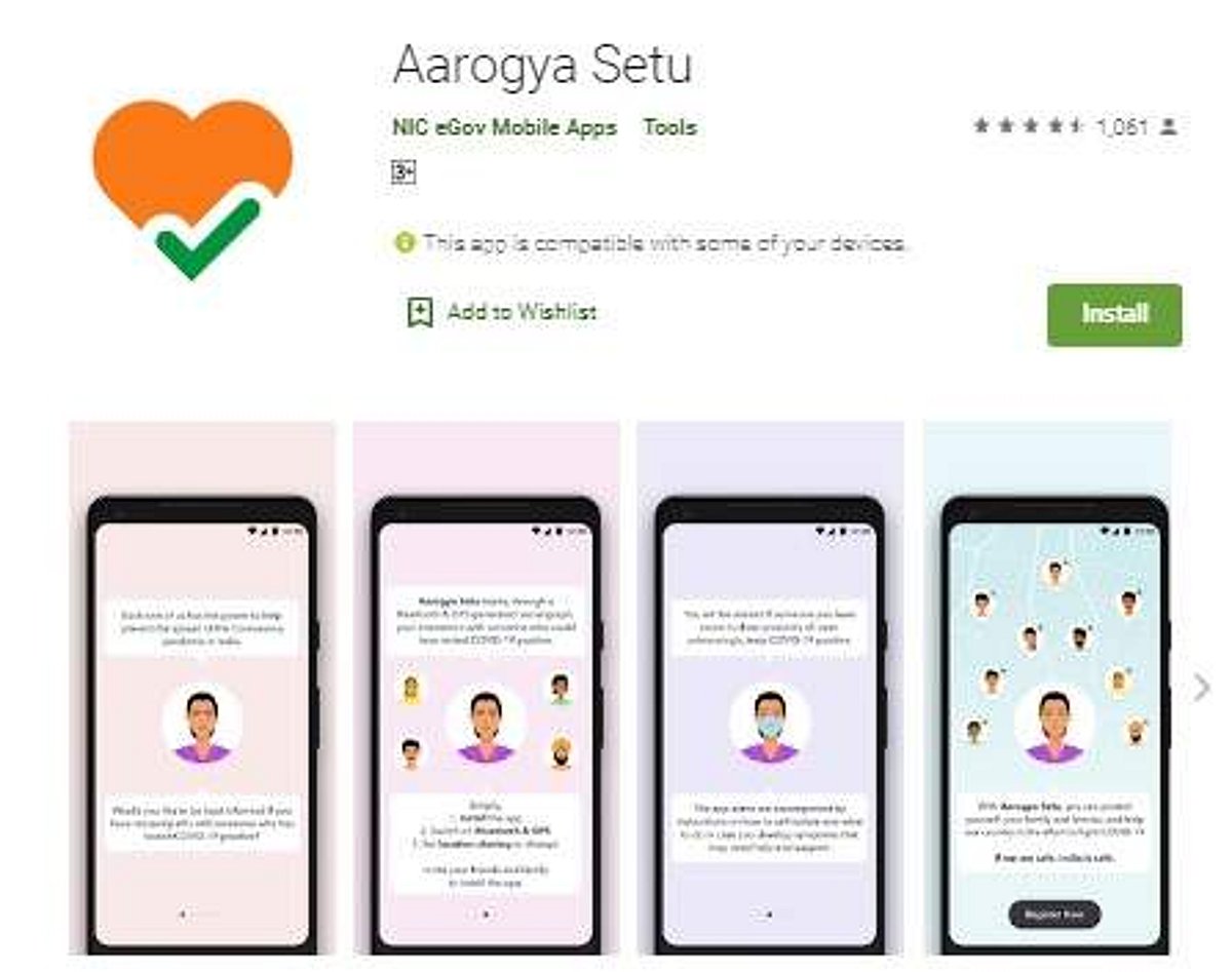 ஆரோக்ய சேது செயலிக்கு அதிகரிக்கும் வரவேற்பு