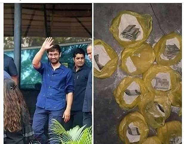 கோதுமை மாவு பாக்கெட்டுகளில் பாலிவுட் நடிகர் கொடுத்த பணம்?: டிக்டாக் விடியோவால் பரபரப்பு !