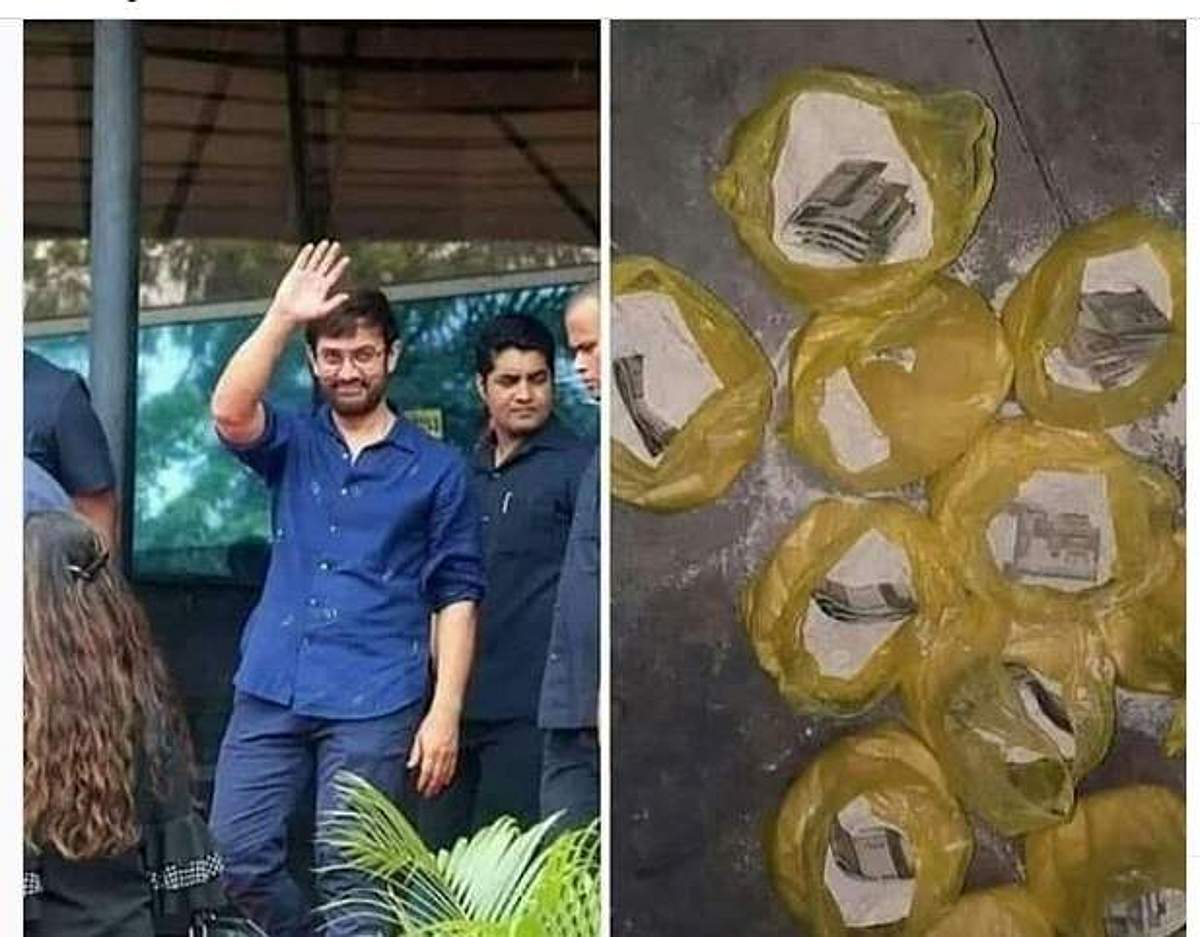 கோதுமை மாவு பாக்கெட்டுகளில் பாலிவுட் நடிகர் கொடுத்த பணம்?: டிக்டாக் விடியோவால் பரபரப்பு !