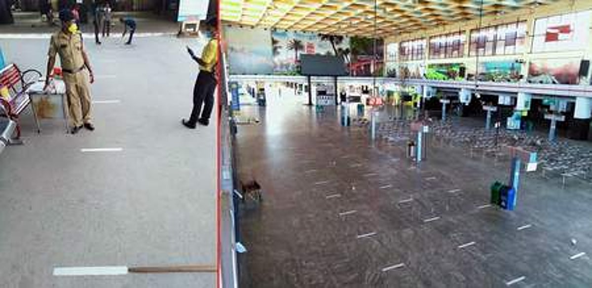 ரயில் நிலையங்களில் சமூக இடைவெளியுடன் இடம் ஒதுக்கும் பணி தீவிரம்