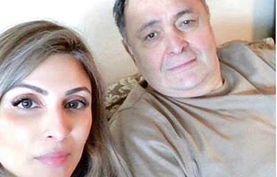 ரிஷி கபூரின் மகள் தில்லியிலிருந்து மும்பைக்குச் செல்ல அனுமதி