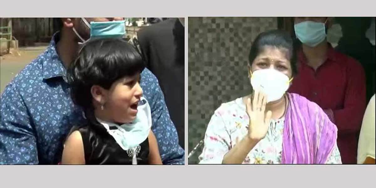 தனிமையில் வைக்கப்பட்டுள்ள செவிலியருக்கும் மகளுக்குமான பாசப் போராட்டம்