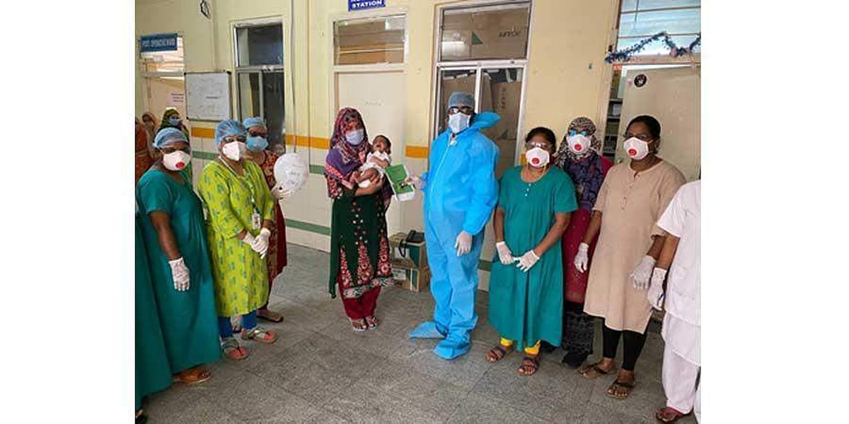 கரோனாவை வென்றவர்கள்.. தெலங்கானாவில் 44 நாள் குழந்தை, திண்டுக்கல்லில் 95 வயது மூதாட்டி